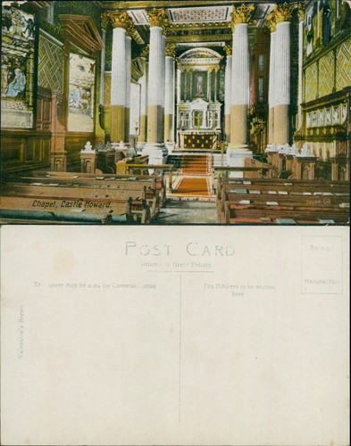 Postcard castle howard chapel - postcard,