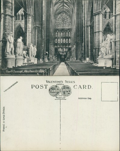 Postcard westminster abbey - postcard,