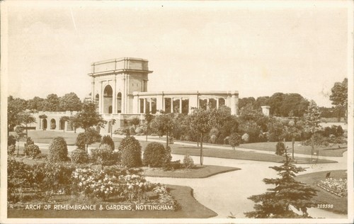 Nottingham arch of - nottingham;,
