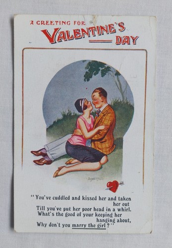 Vintage used postcard a - postcard,