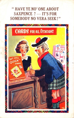 Old comic valentine - comic, postcard