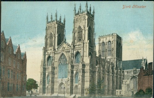 Postcard york minster - postcard,