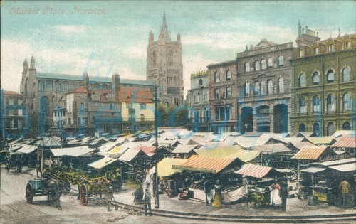 Norwich market place - norwich,
