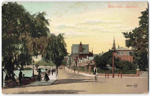 Bedford riverside cyclist - bedford,