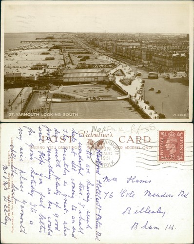 Postcard great yarmouth - postcard,