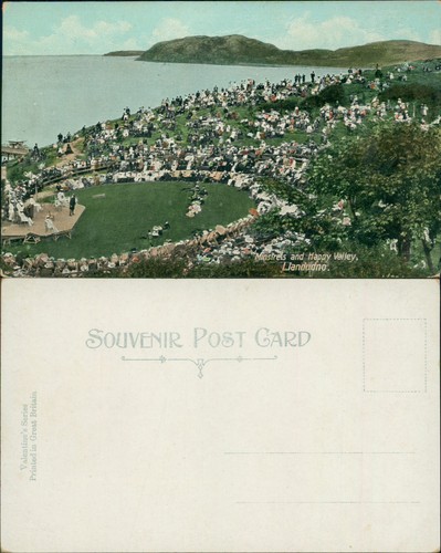 Postcard llandudno minstrels - postcard,