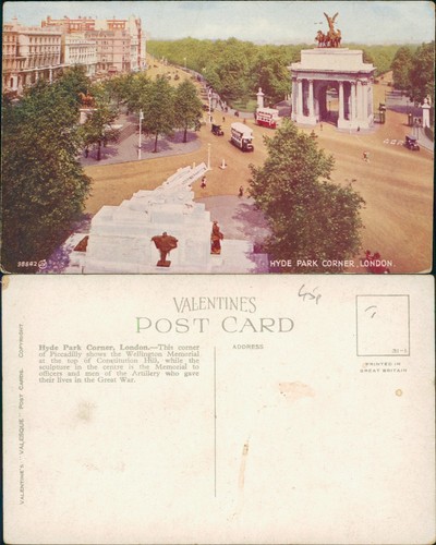 Postcard london hyde park - postcard,