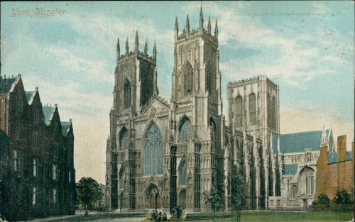 Postcard york minster - postcard,