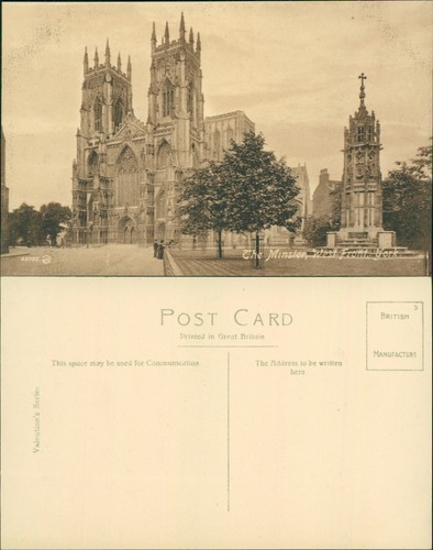Postcard york minster - postcard,