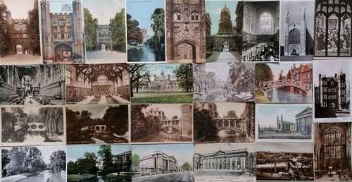 Vintage postcards england - postcards,