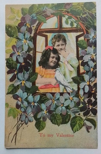 Vintage valentines day - valentines,