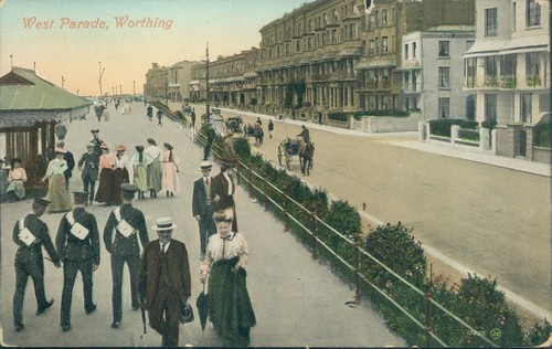 Worthing west parade - , 1909