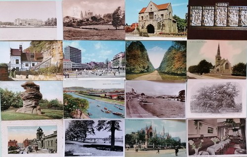 Topographical postcards - topographical,