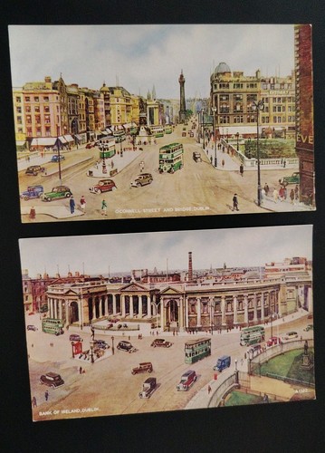Dublin postcards - x,