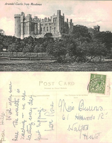 Vintage postcard arundel - postcard,