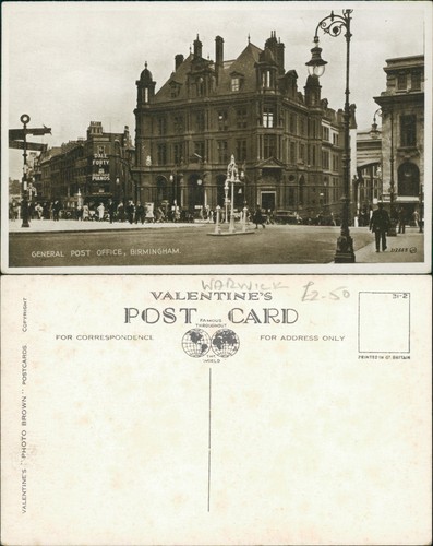 Postcard birmingham general - postcard,